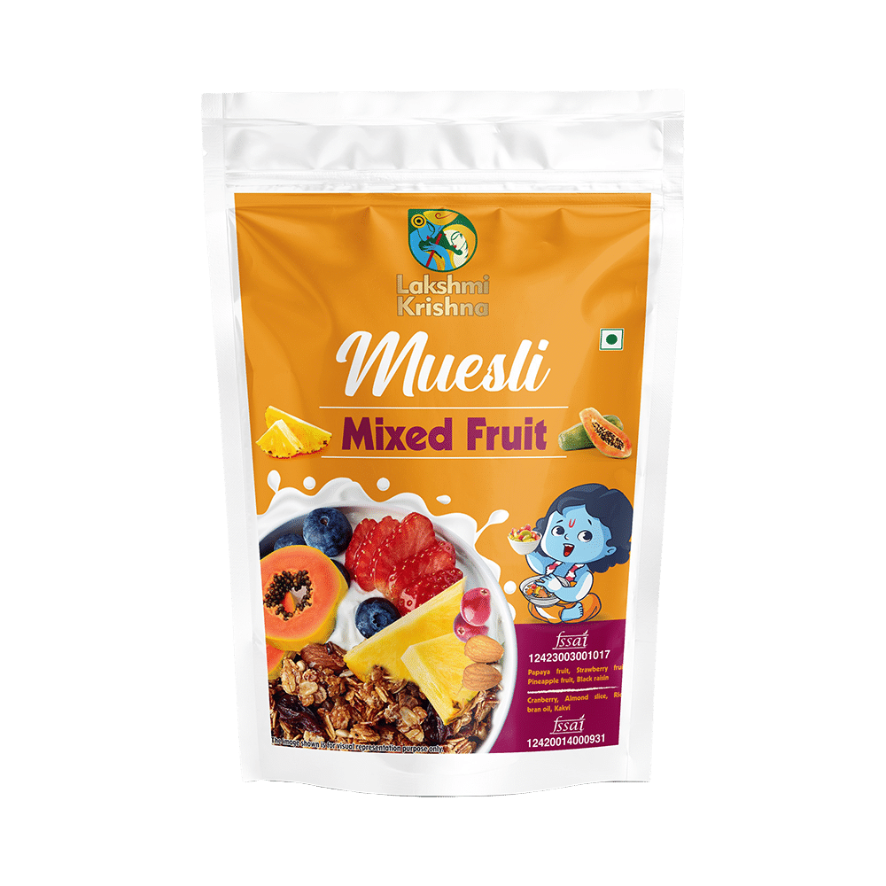 Lakshmi Krishna Muesli Mixed Fruit - Image 1
