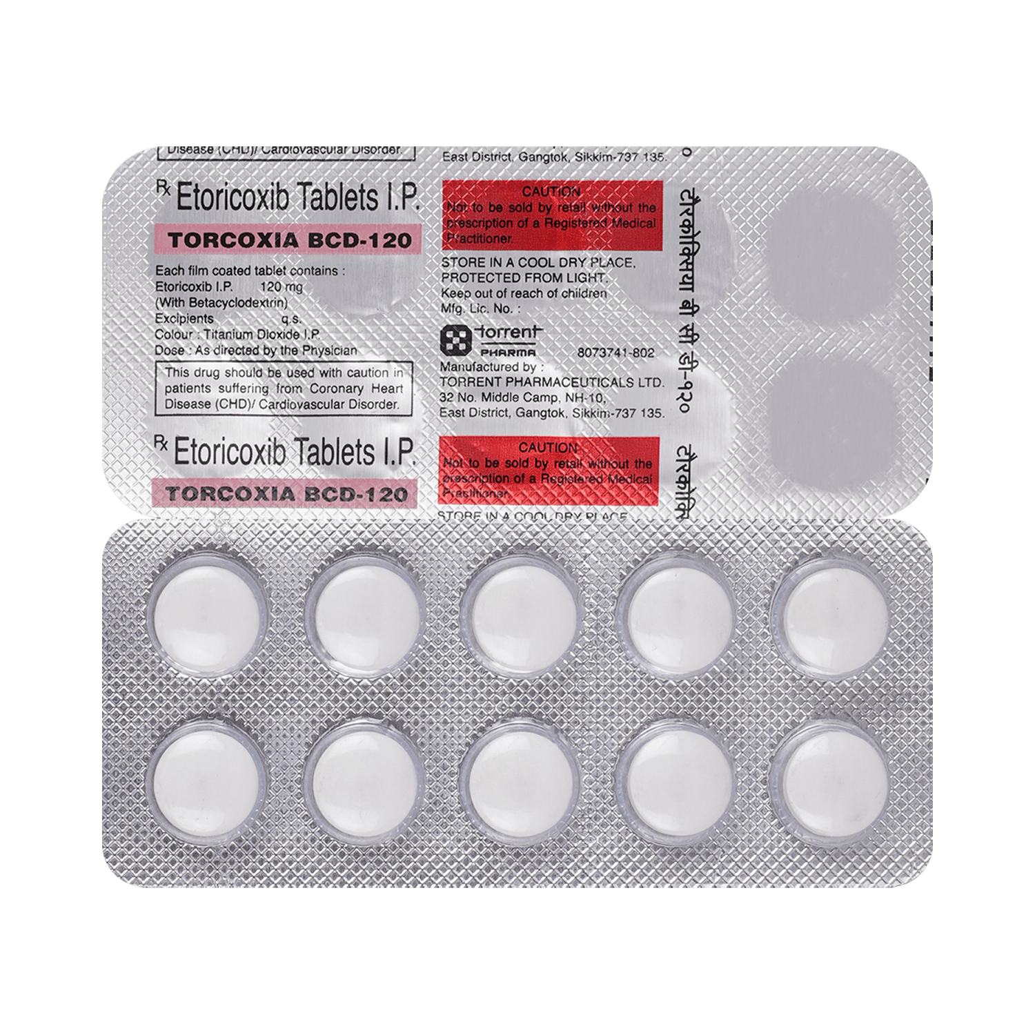 Torcoxia BCD 120 Tablet