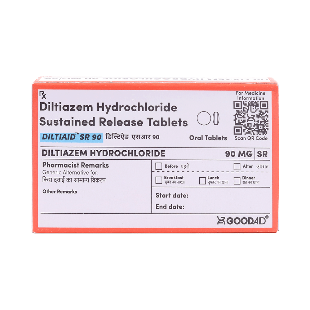Diltiaid SR 90 Tablet - Image 1