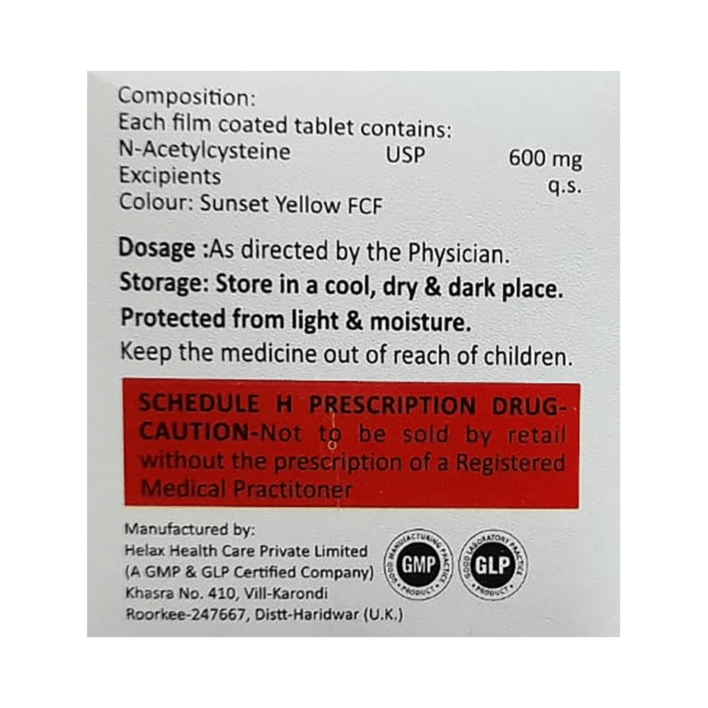 Mucochek 600 Tablet - Image 2