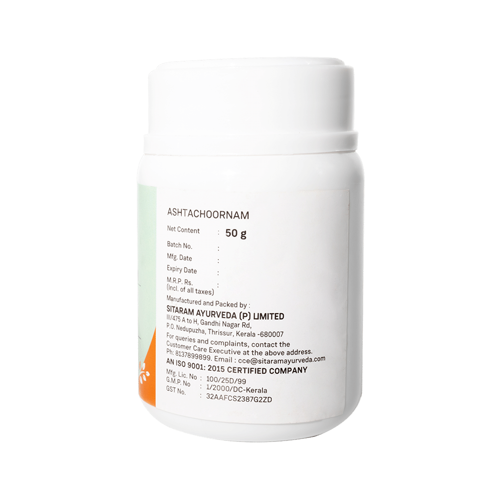 Sitaram Ayurveda Ashtachooornam(50gm Each) - Image 2