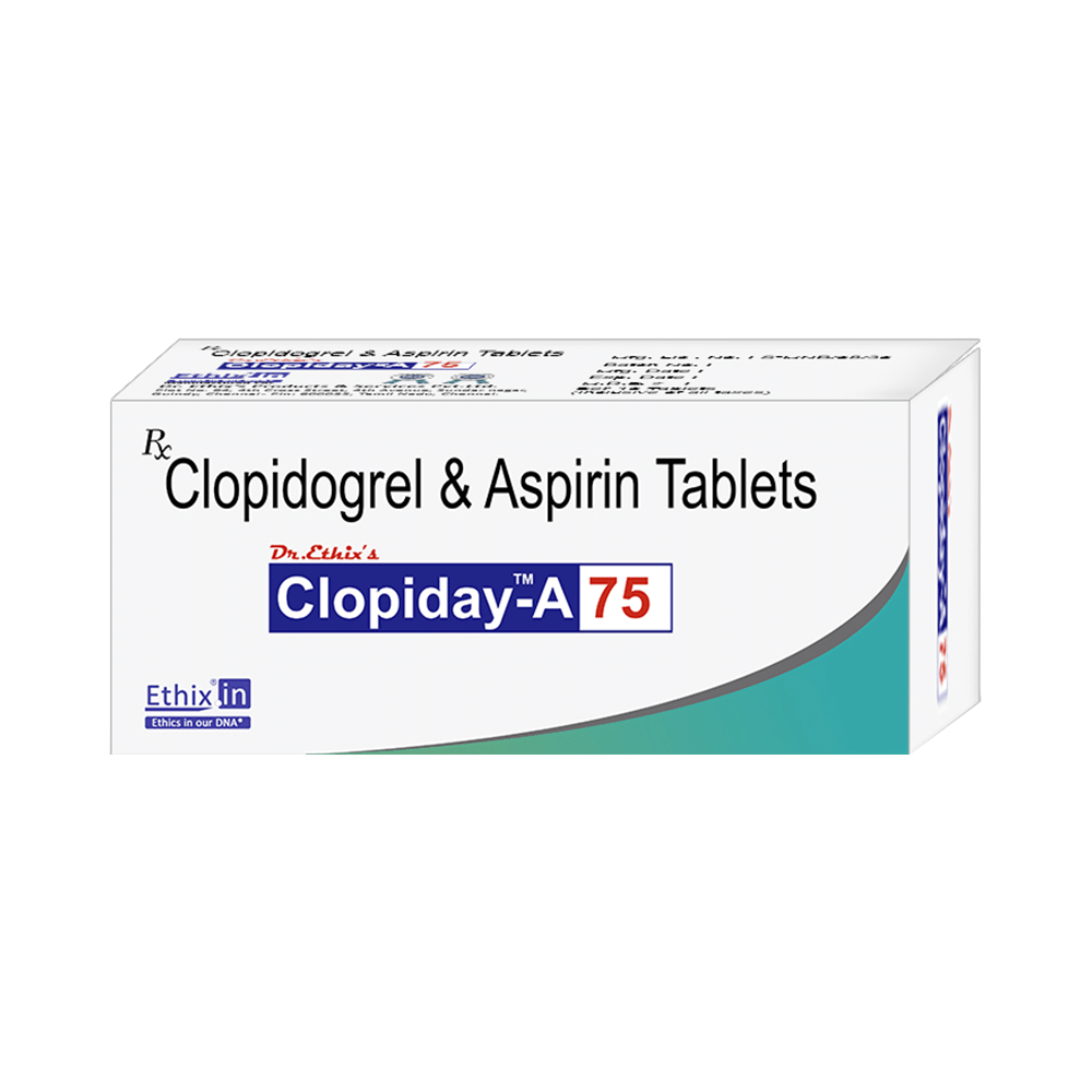 Clopiday-A 75 Tablet - Image 1