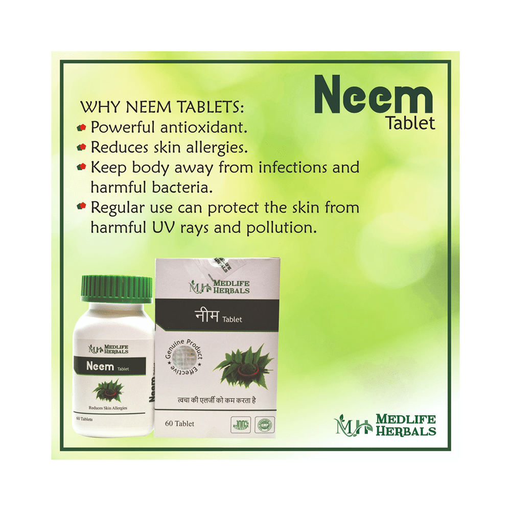 Medlife Herbals Neem Tablet - Image 8