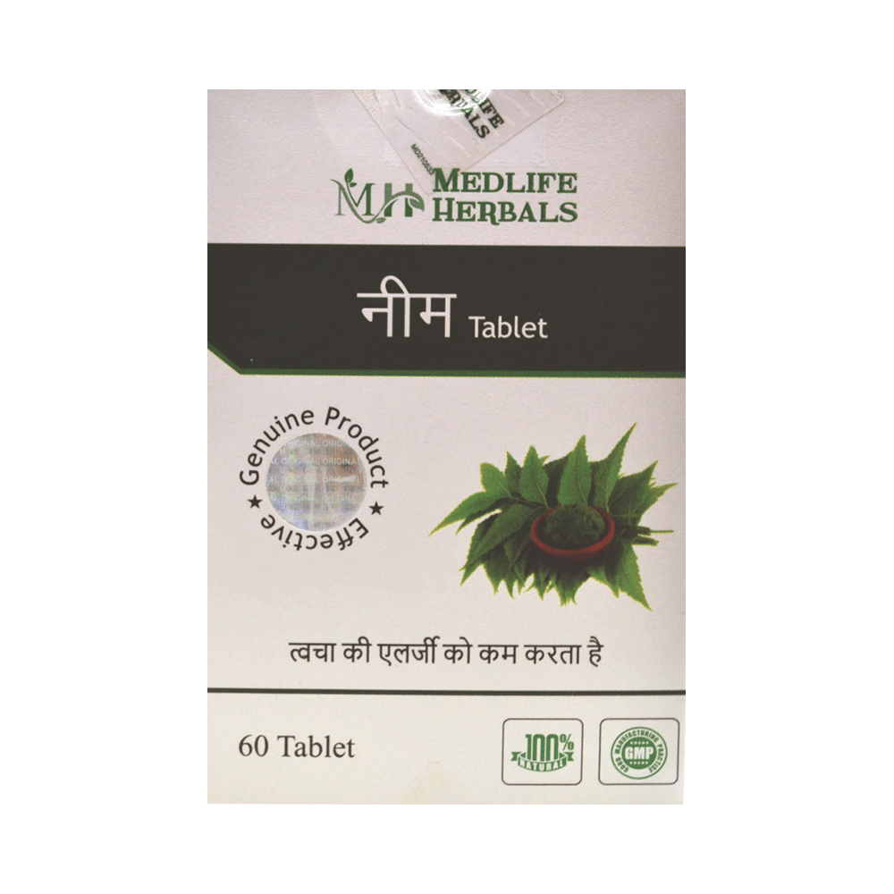 Medlife Herbals Neem Tablet - Image 1