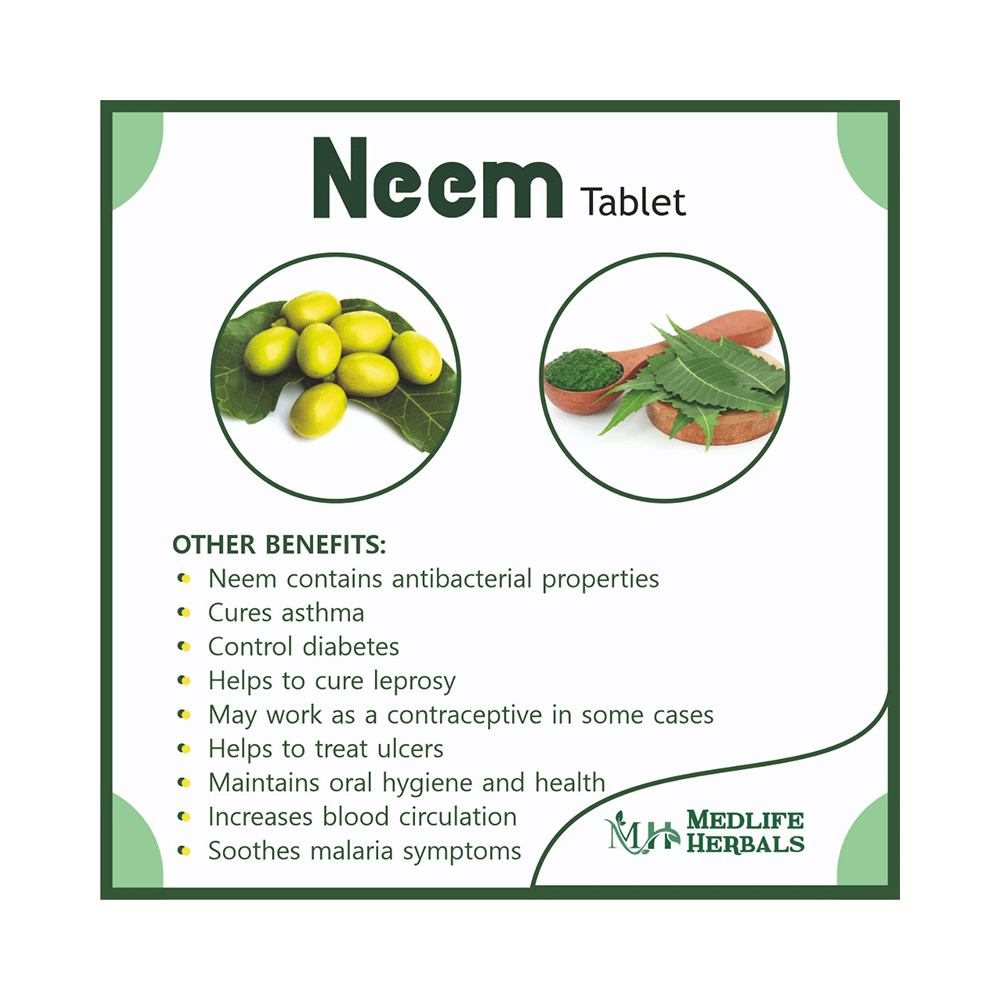 Medlife Herbals Neem Tablet - Image 7