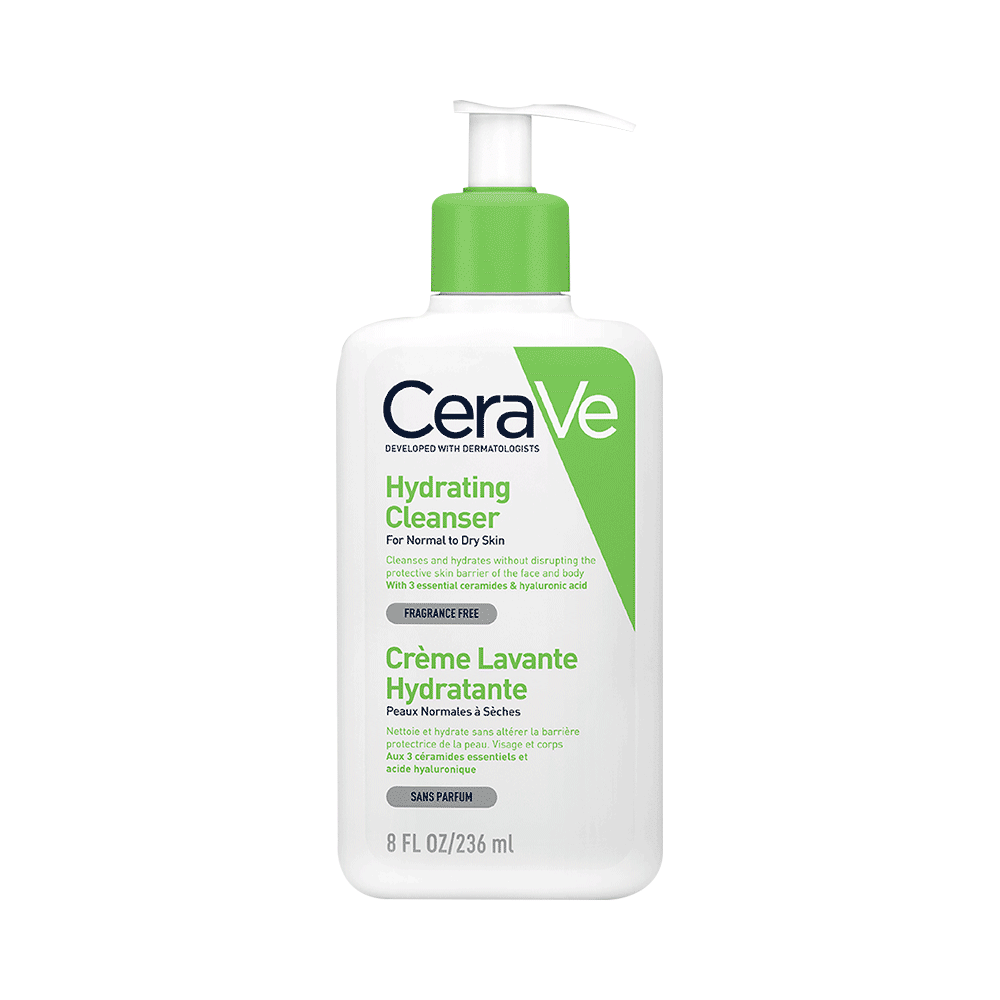 CeraVe Hydrating Cleanser For Normal & Dry Skin