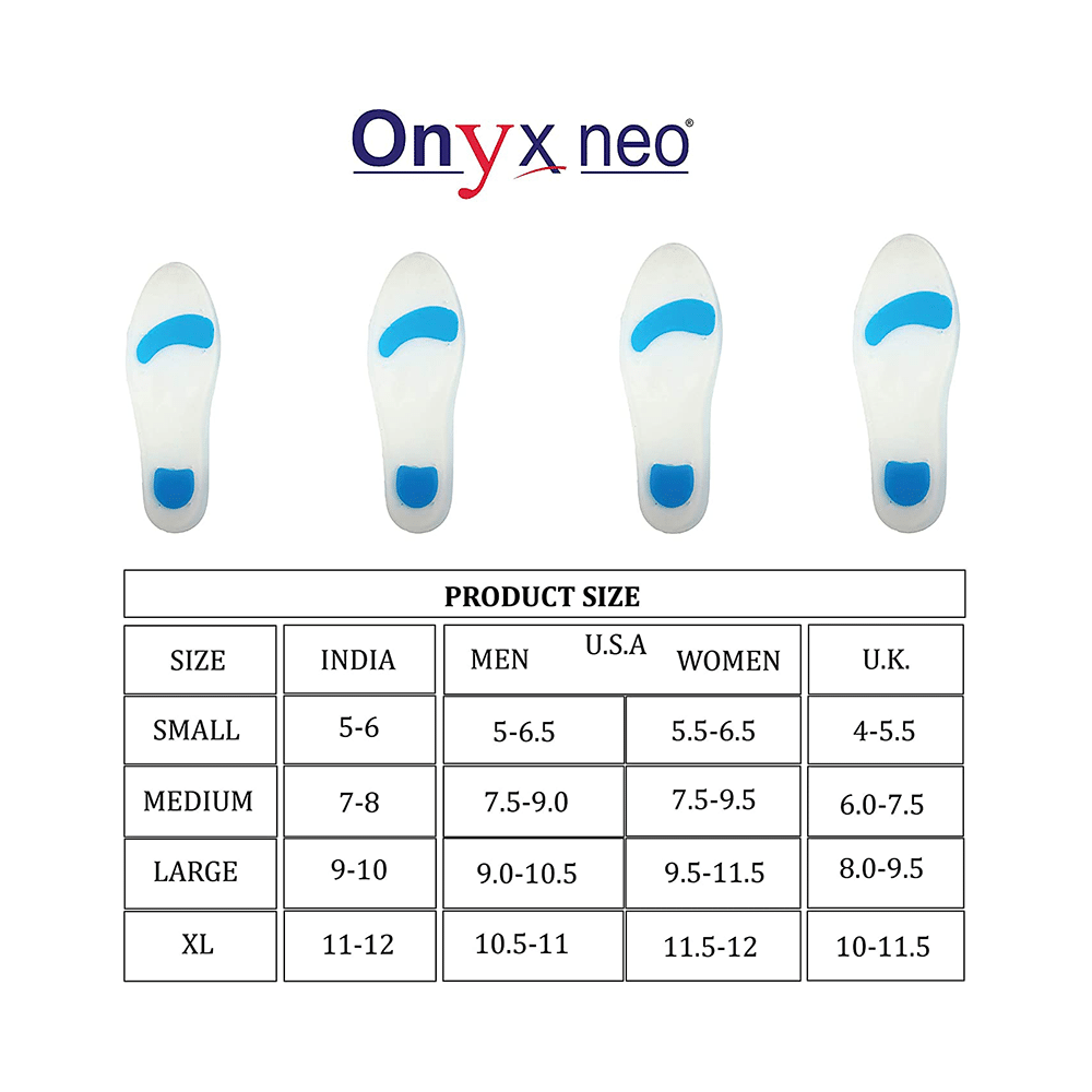 Onyxneo Silicone Gel Insole Large - Image 7