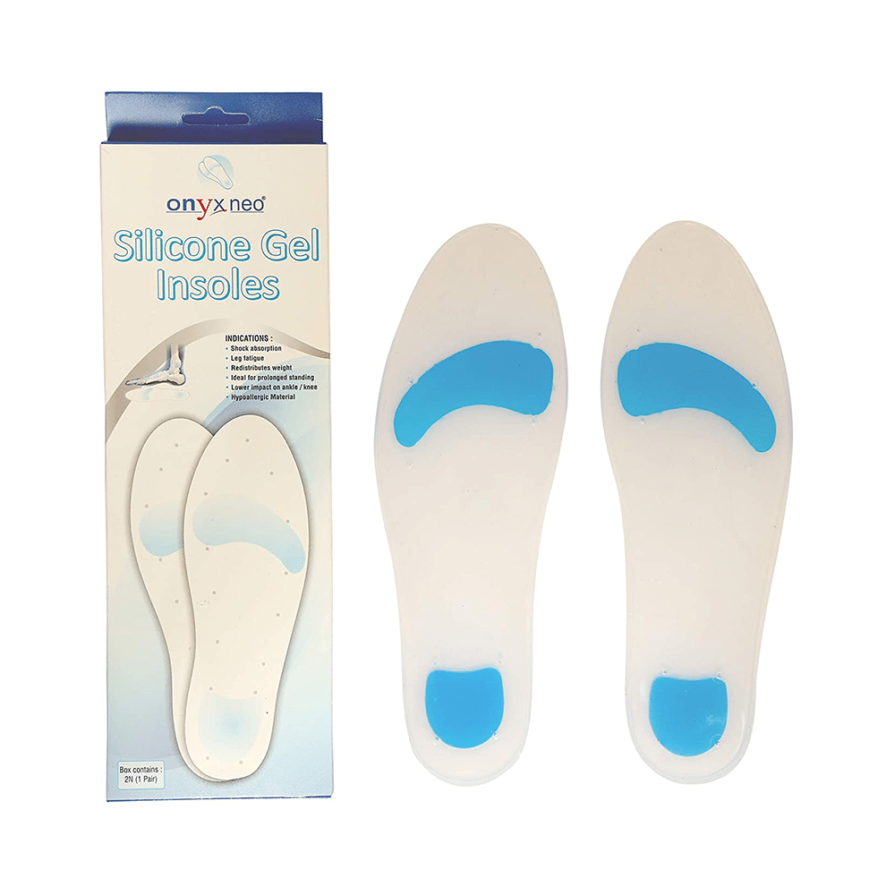 Onyxneo Silicone Gel Insole Large