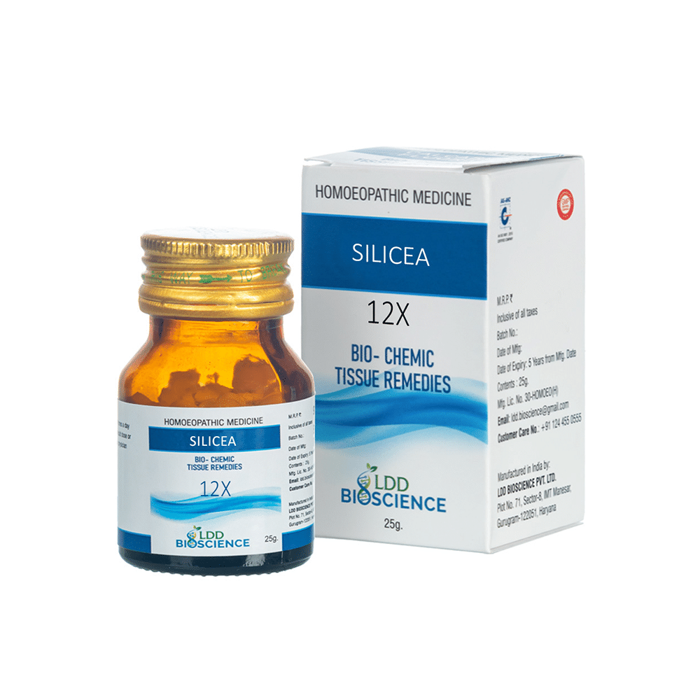LDD Bioscience Silicea Biochemic Tablet 12X