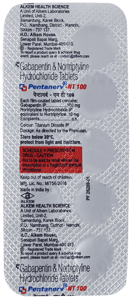 Pentanerv-NT 100mg/10mg Tablet - Image 4