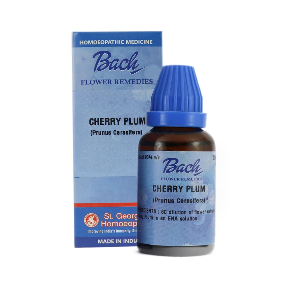 St. George’s Bach Flower Cherry Plum 6 CH - Image 1