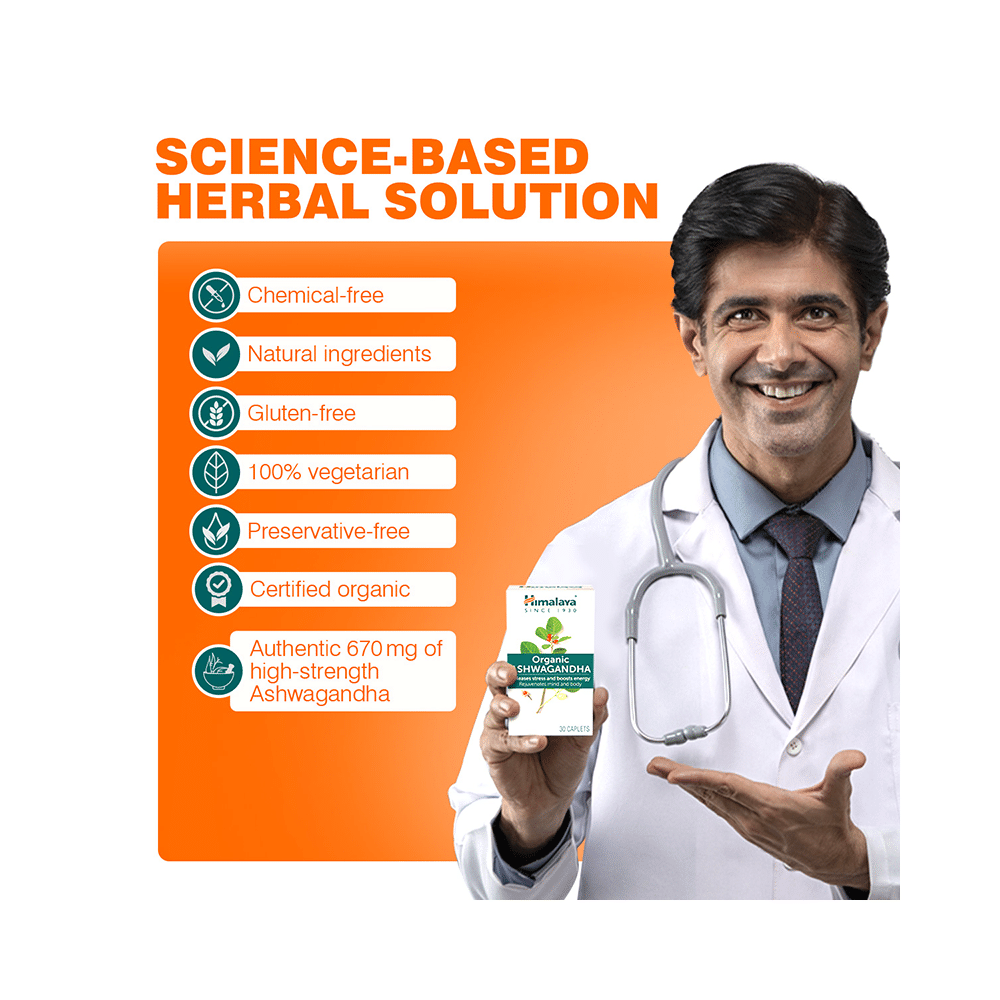 Himalaya Organic Ashwagandha |Helps Release Stress | Caplet - Image 7