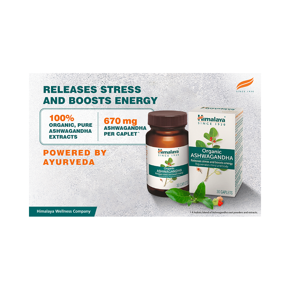 Himalaya Organic Ashwagandha |Helps Release Stress | Caplet - Image 8