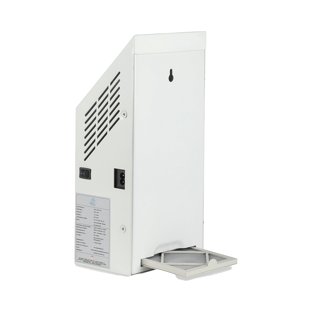 O2 Cure Plug & Play Air Purifier with PHI-Cell Technology White - Image 4