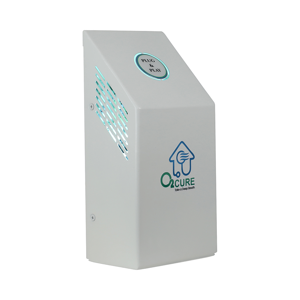 O2 Cure Plug & Play Air Purifier with PHI-Cell Technology White - Image 2