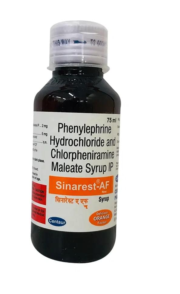 Sinarest-AF New Syrup - Image 1