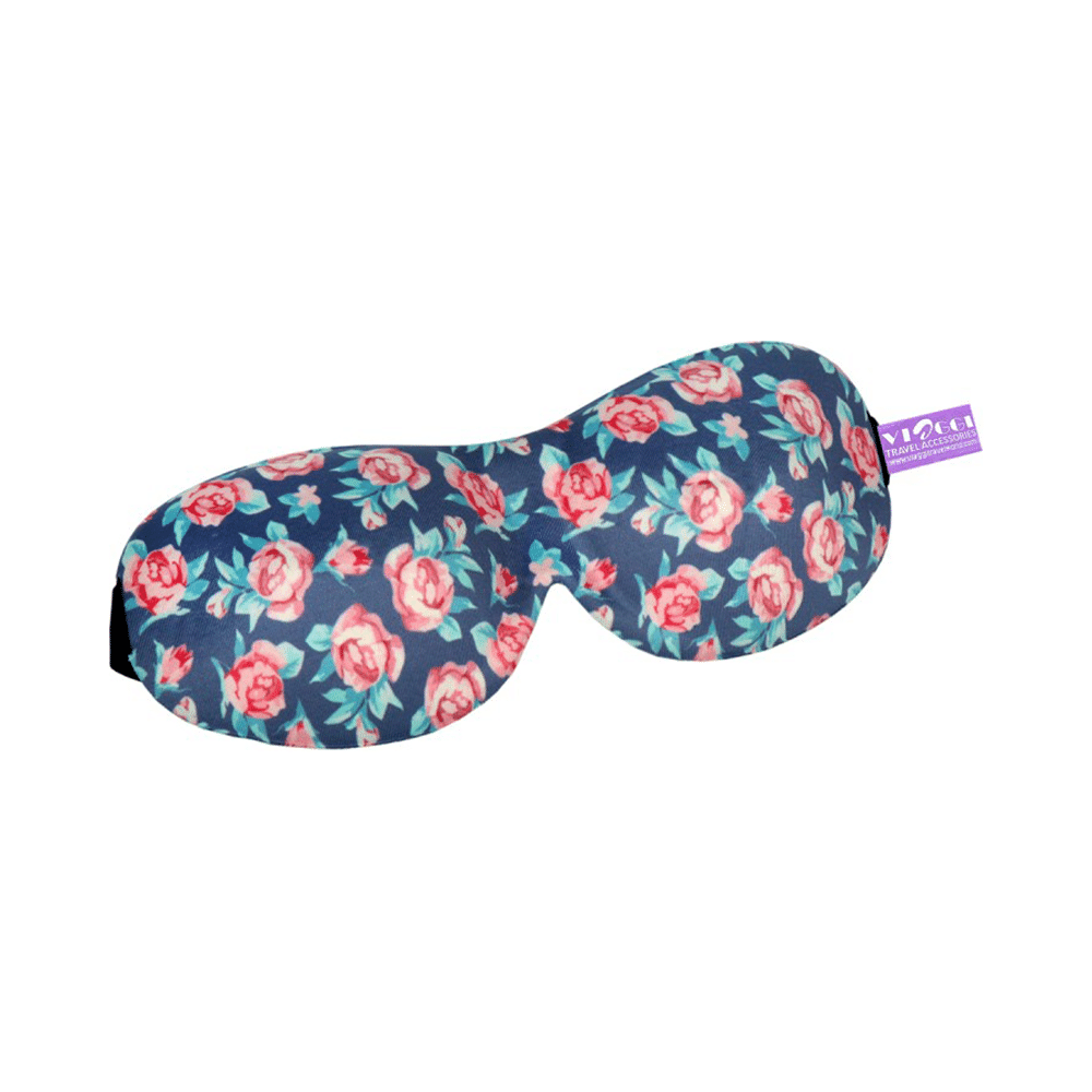 Viaggi 3D Eye Mask Blue Printed - Image 5