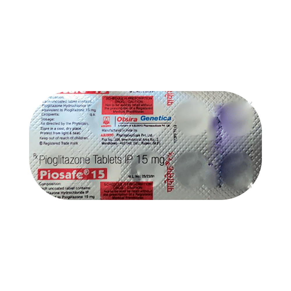 Piosafe 15 Tablet - Image 1