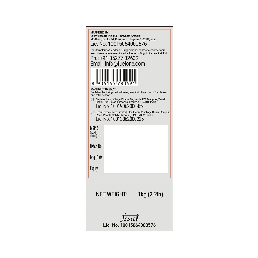 Fuel One Whey Max, Whey Protein Concentrate & Whey Protein Isolate Powder Chocolate - Image 11