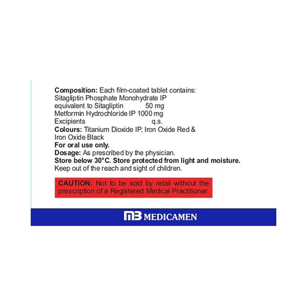 Sitawow M 50/1000 Tablet - Image 2