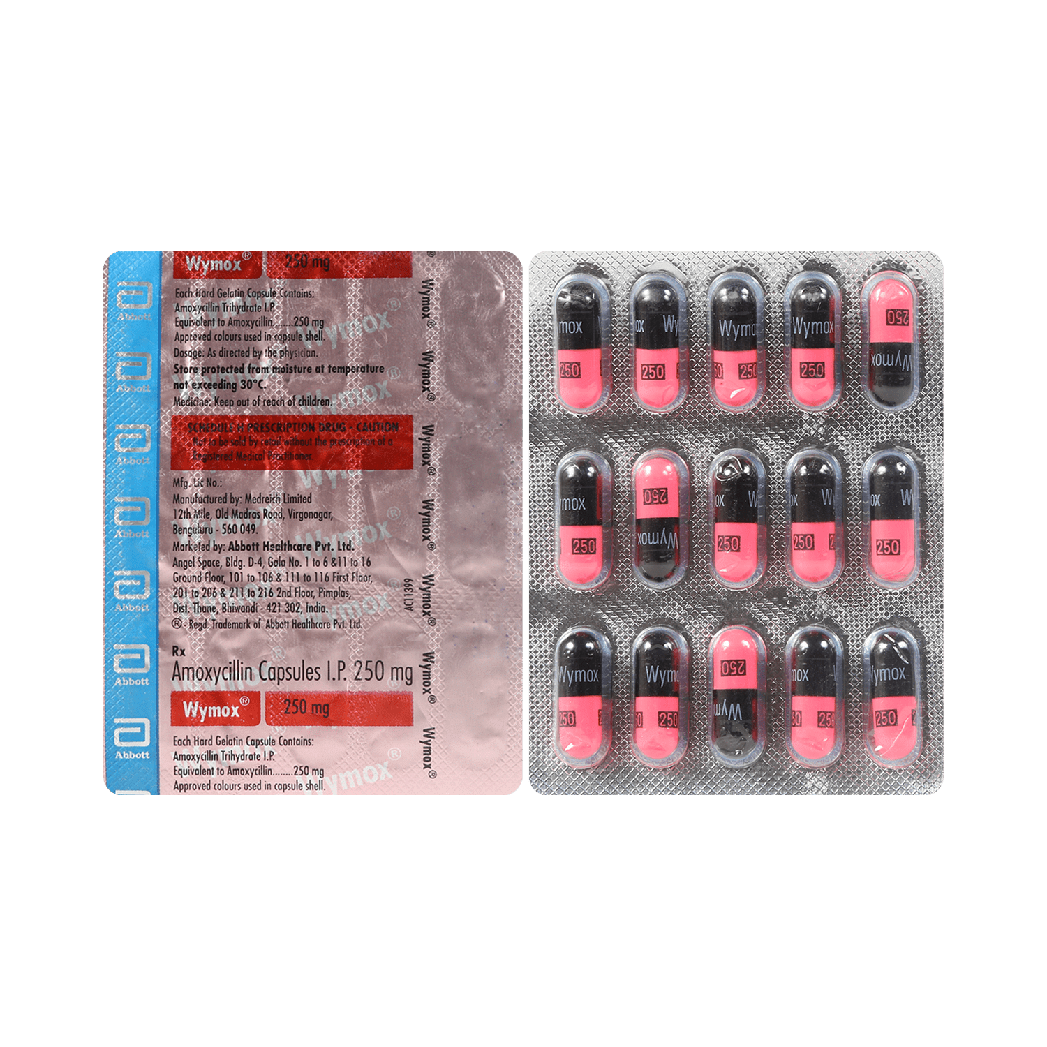 Wymox 250mg Capsule - Image 1