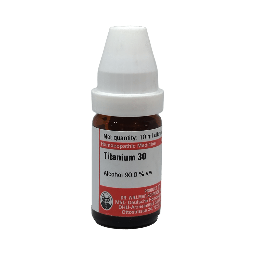 Dr Willmar Schwabe Germany Titanium Dilution 30