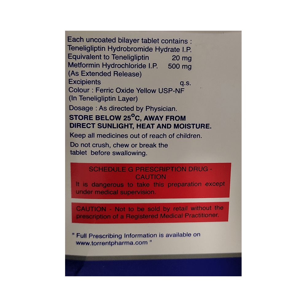 Tenzulix M 500 Tablet ER - Image 2