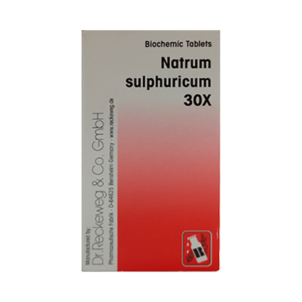 Dr Reckeweg &Co.gmbH Natrum sulphuricum Biochemic Tablet 30X