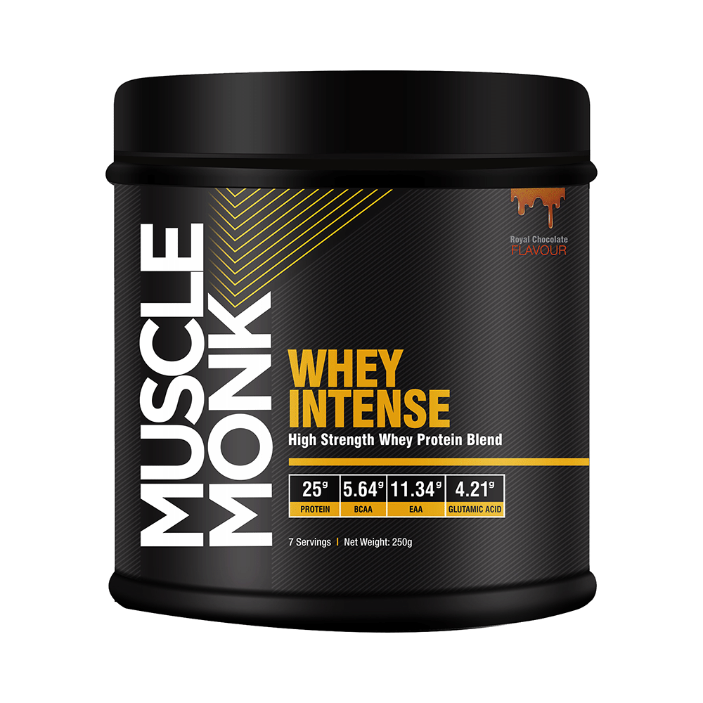 Muscle Monk Whey Intense High Strength Whey Protein Blend Royal Chocolate - Image 1