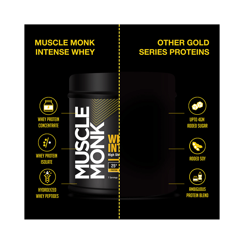 Muscle Monk Whey Intense High Strength Whey Protein Blend Royal Chocolate - Image 4