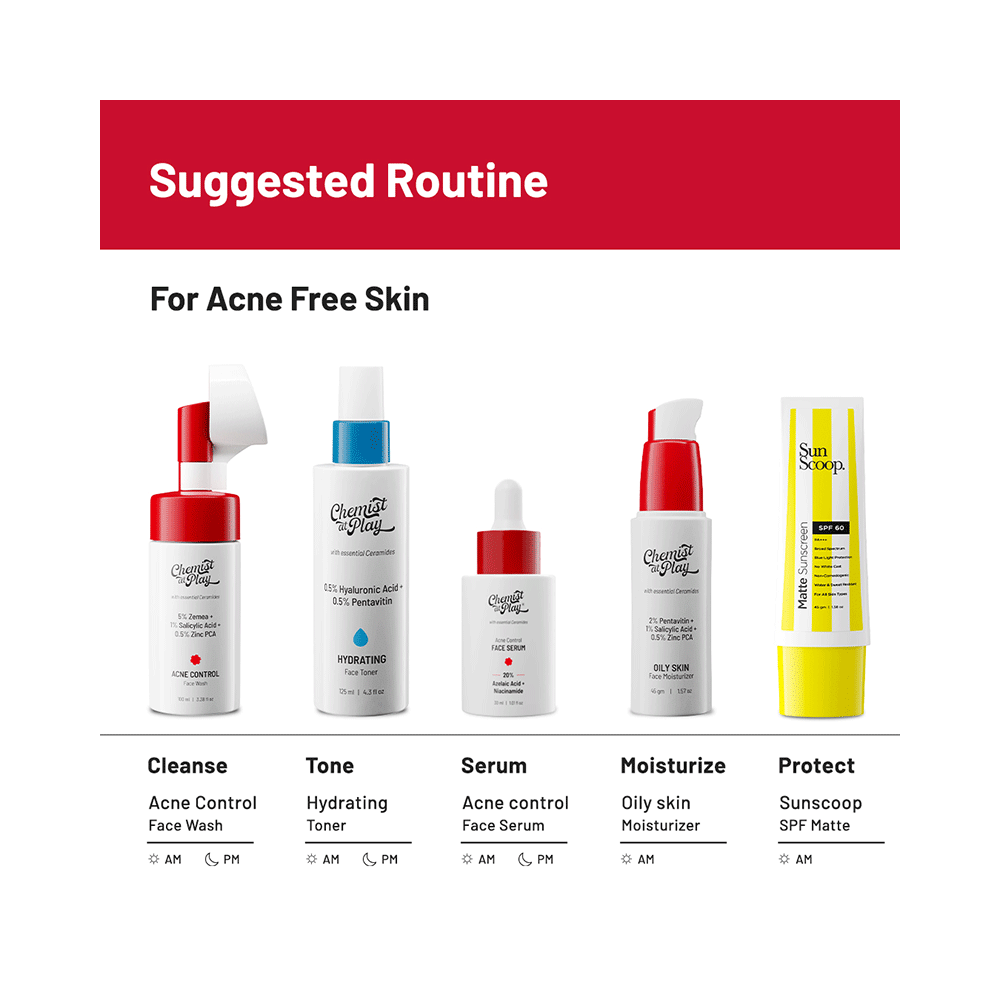 Chemist At Play 20%  Azelaic Acid + Niacinamide Acne Control Face Serum - Image 6
