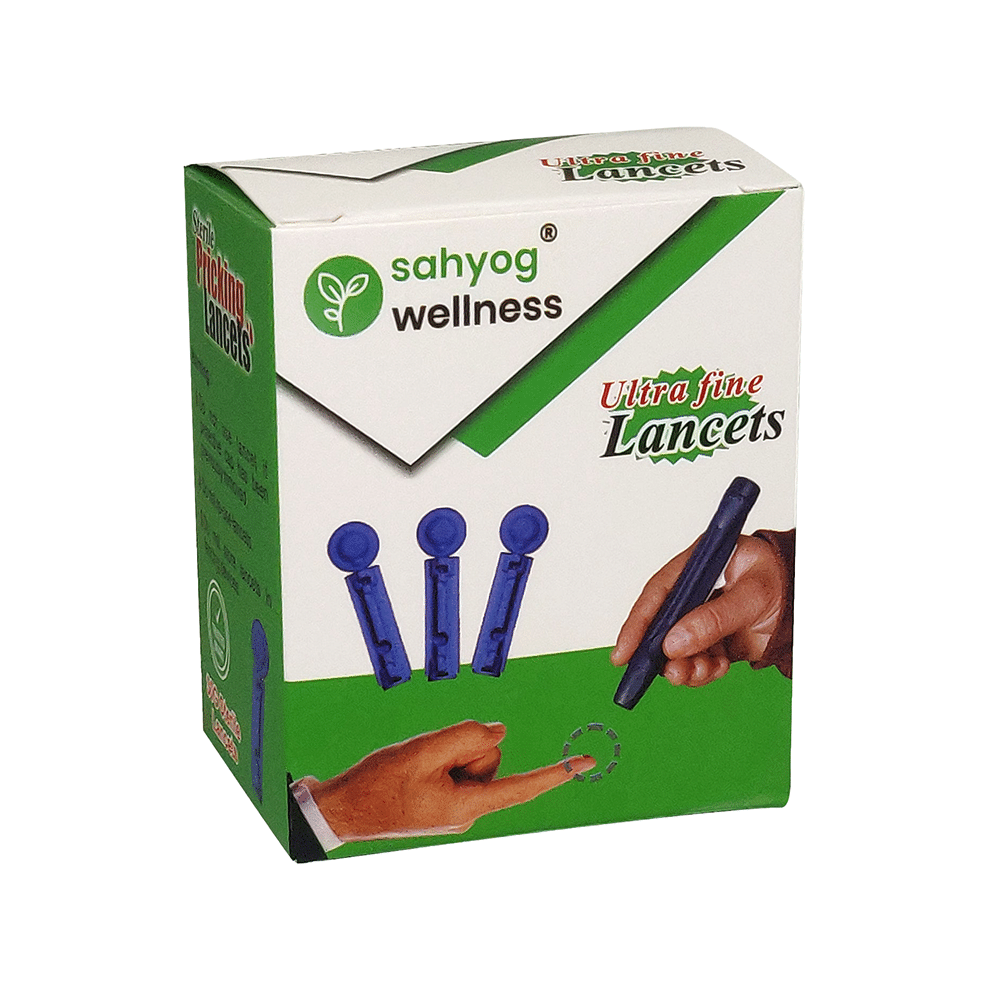 Sahyog Wellness Ultra Fine Lancets Blue