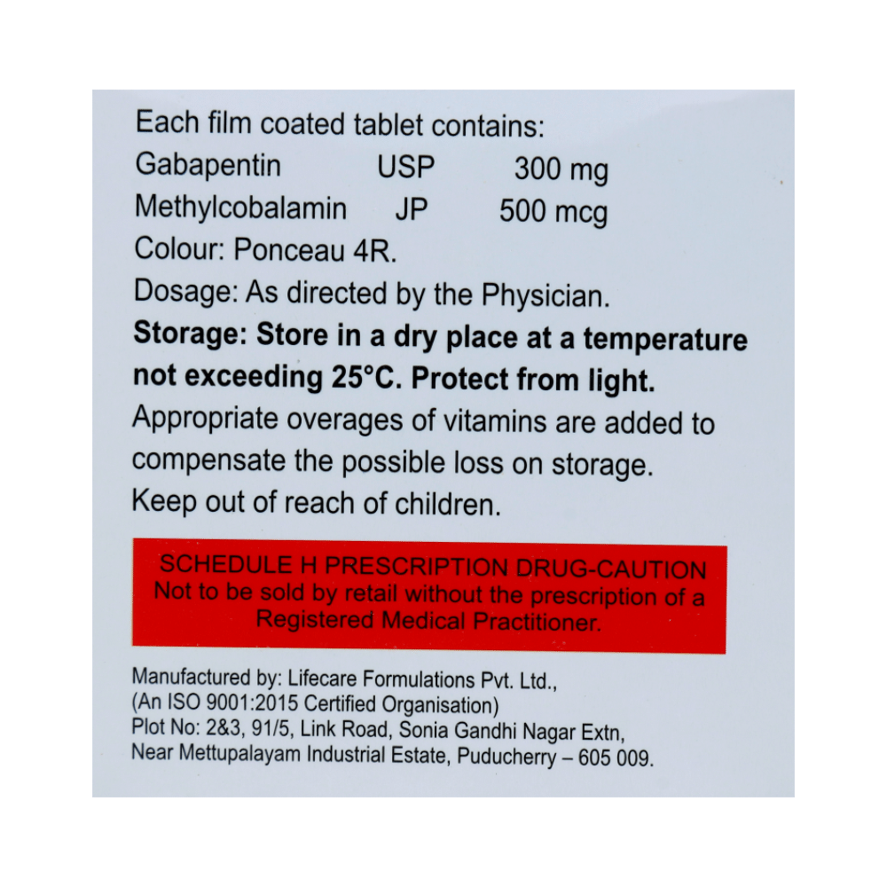 Gabaxone Forte Tablet - Image 2