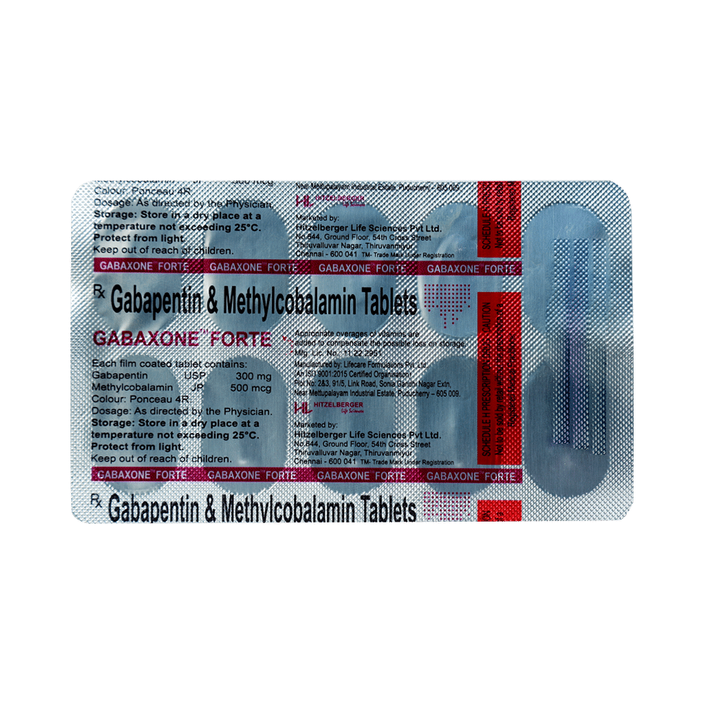 Gabaxone Forte Tablet - Image 4