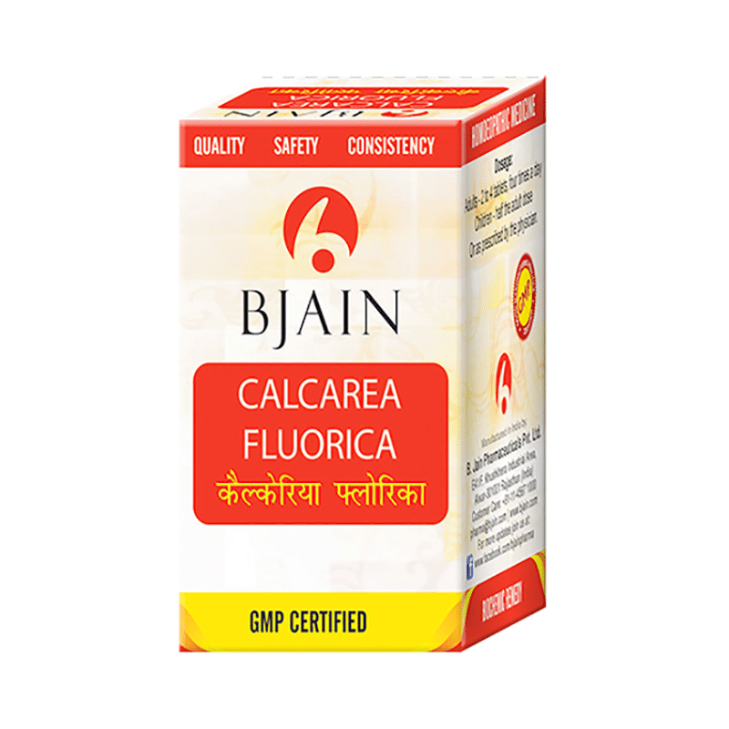 Bjain Calcarea Fluorica Biochemic Tablet 6X - Image 1