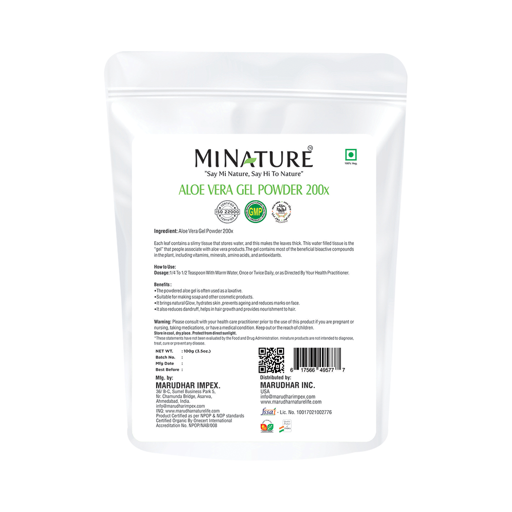Minature Aloe Vera Gel Powder 200x - Image 2