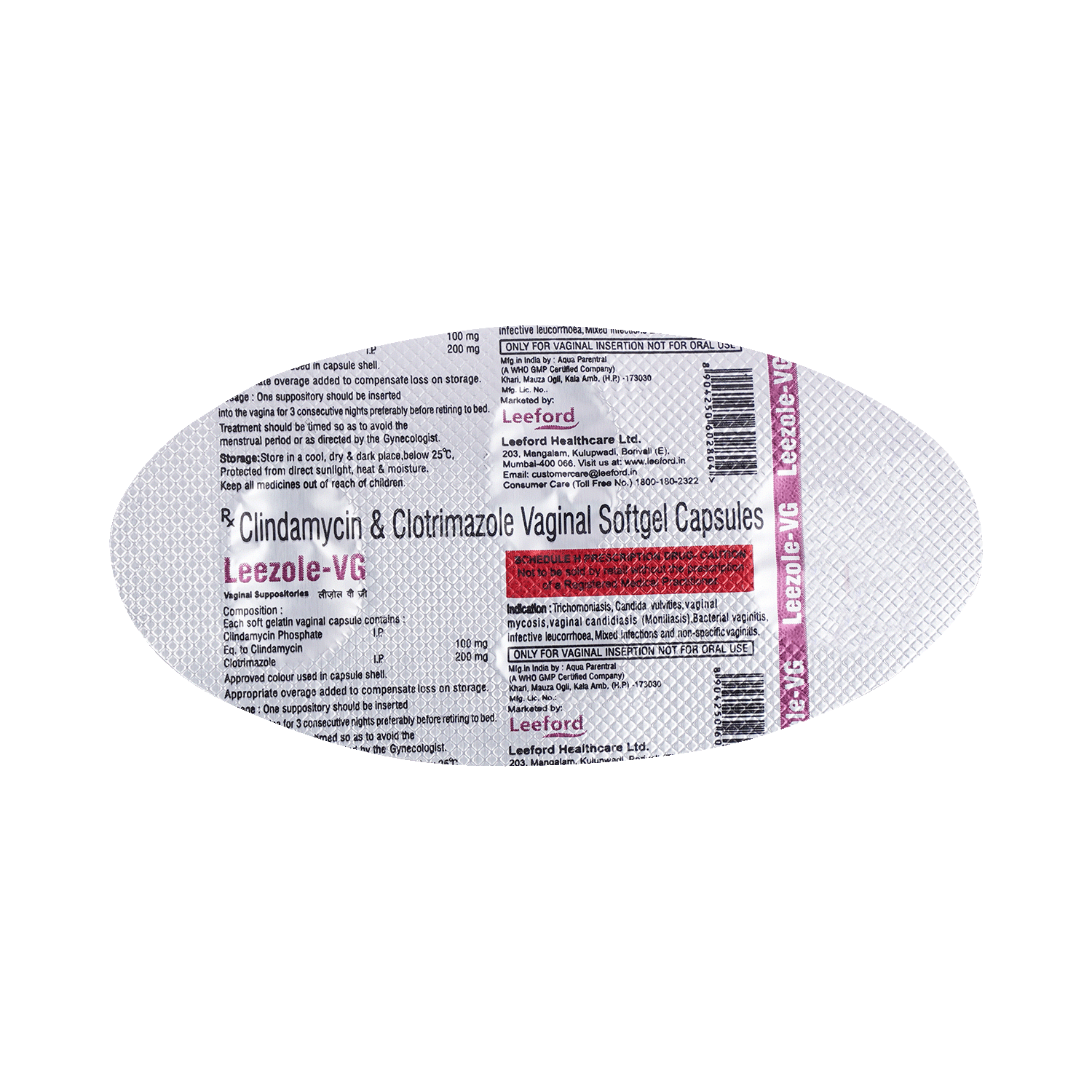 Leezole VG Vaginal Softgel Capsule - Image 4