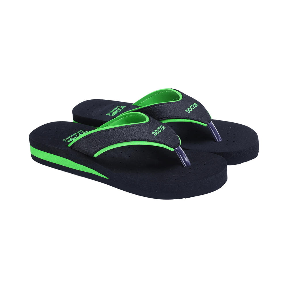 Doctor Extra Soft Ortho Care Orthopaedic Diabetic Pregnancy Comfort Flat Flipflops Slippers For Women Green 5 - Image 6
