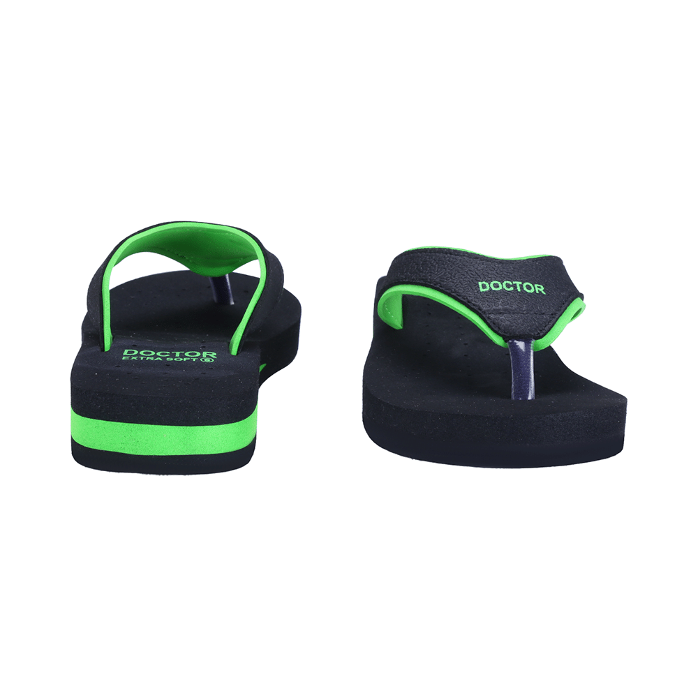 Doctor Extra Soft Ortho Care Orthopaedic Diabetic Pregnancy Comfort Flat Flipflops Slippers For Women Green 5 - Image 10