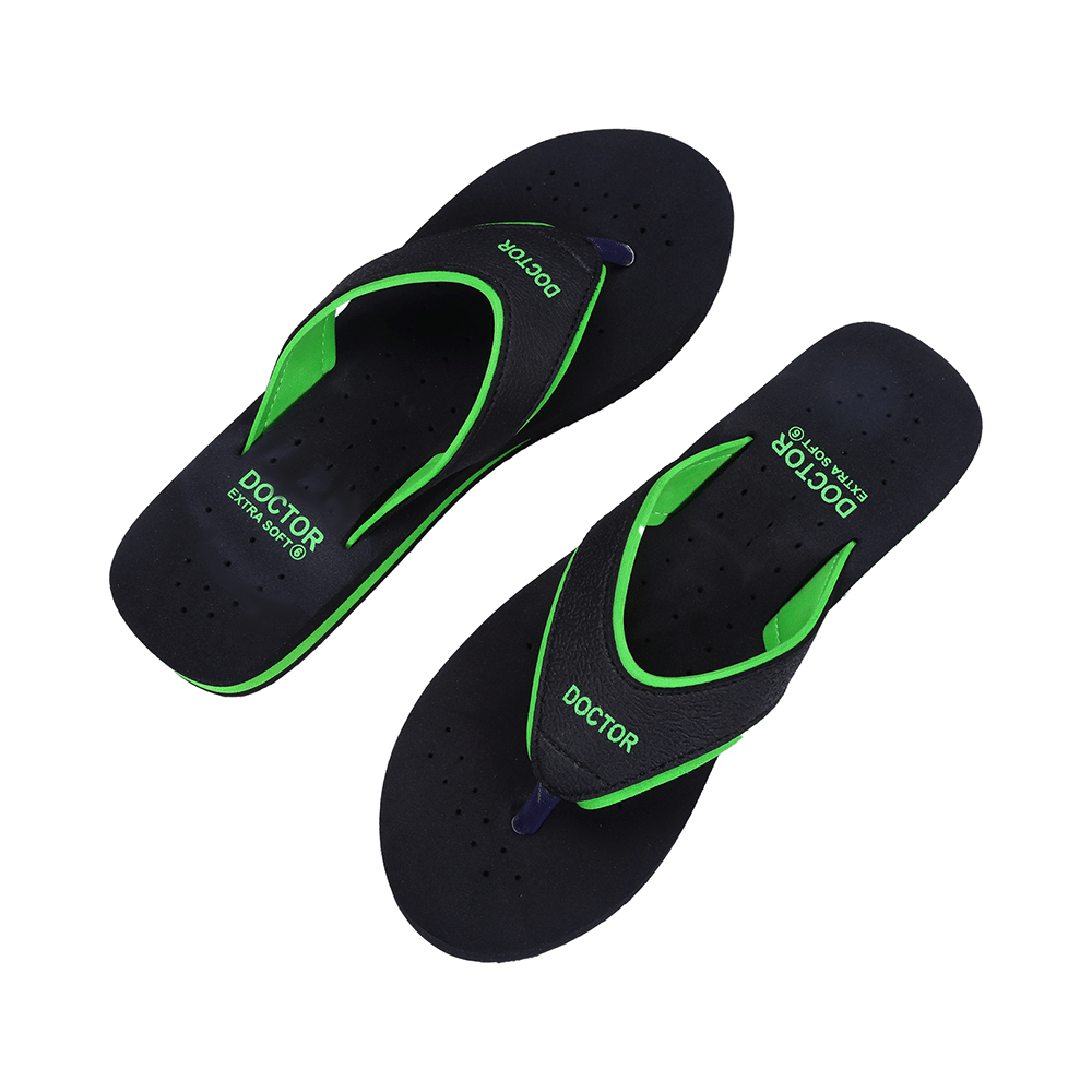 Doctor Extra Soft Ortho Care Orthopaedic Diabetic Pregnancy Comfort Flat Flipflops Slippers For Women Green 5 - Image 8