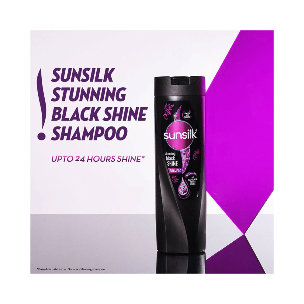 Sunsilk Shampoo Stunning Black Shine - Image 3