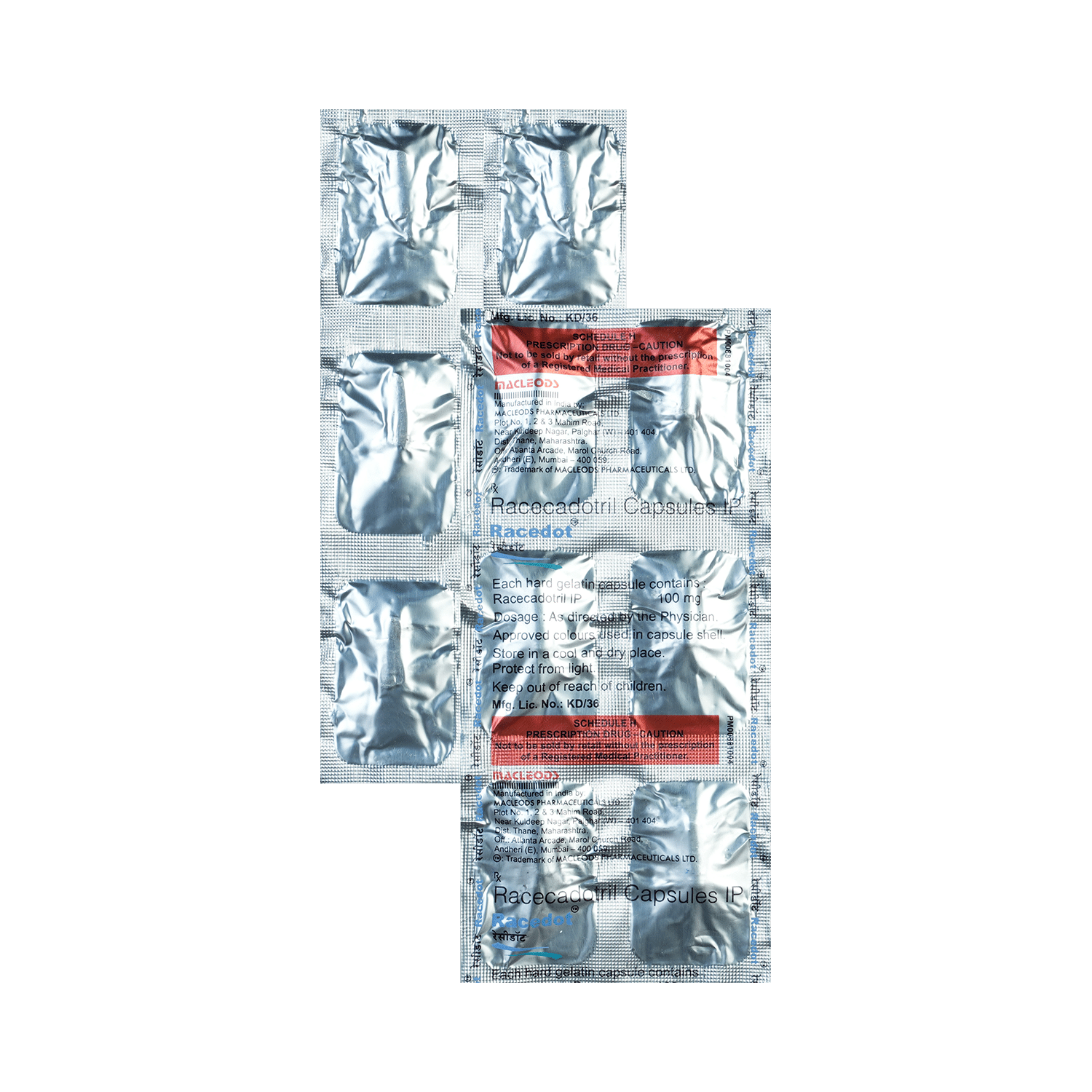 Racedot 100mg Capsule - Image 1