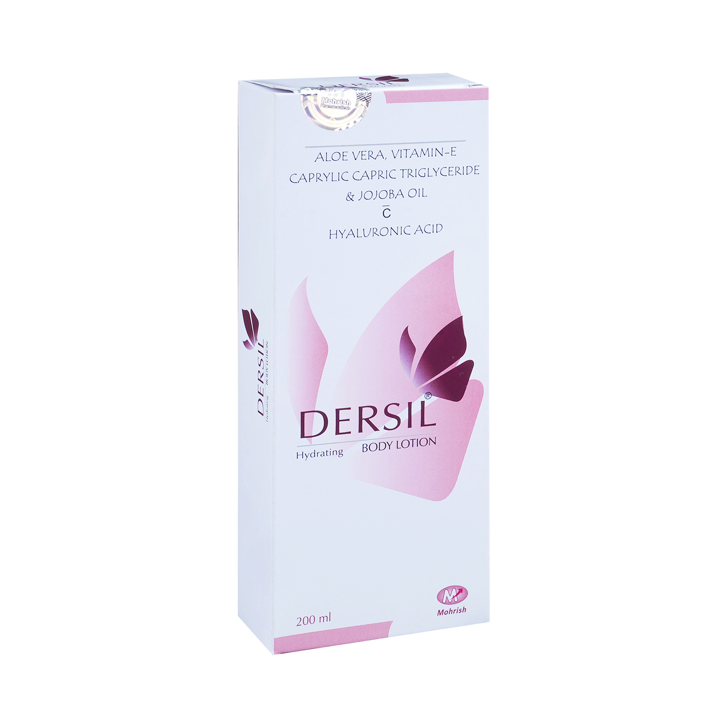 Dersil Hydrating Body Lotion with Aloe Vera, Jojoba Oil, Hyaluronic Acid, Vitamin E & C - Image 2