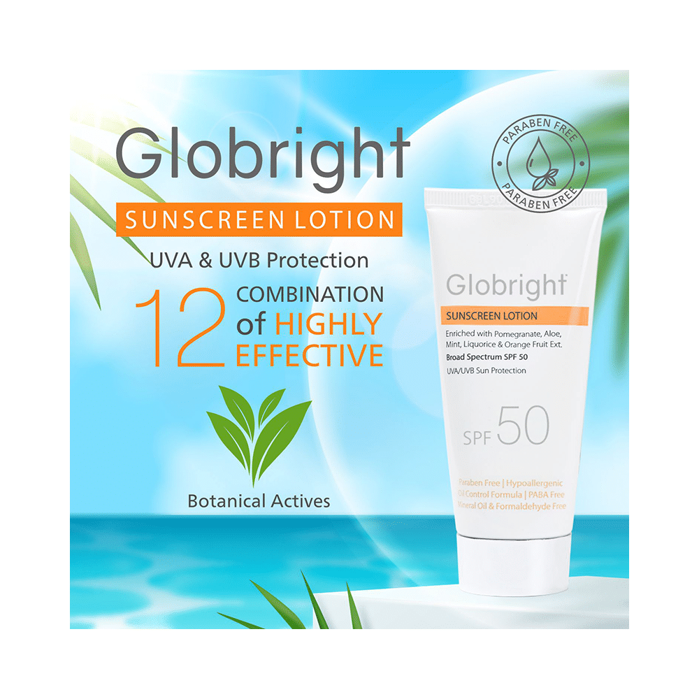 Globright Sunscreen Lotion SPF 50 (50ml Each) - Image 4