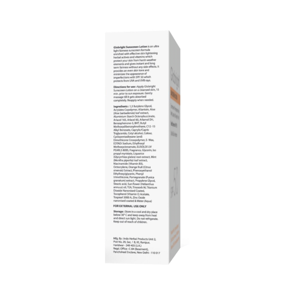 Globright Sunscreen Lotion SPF 50 (50ml Each) - Image 2