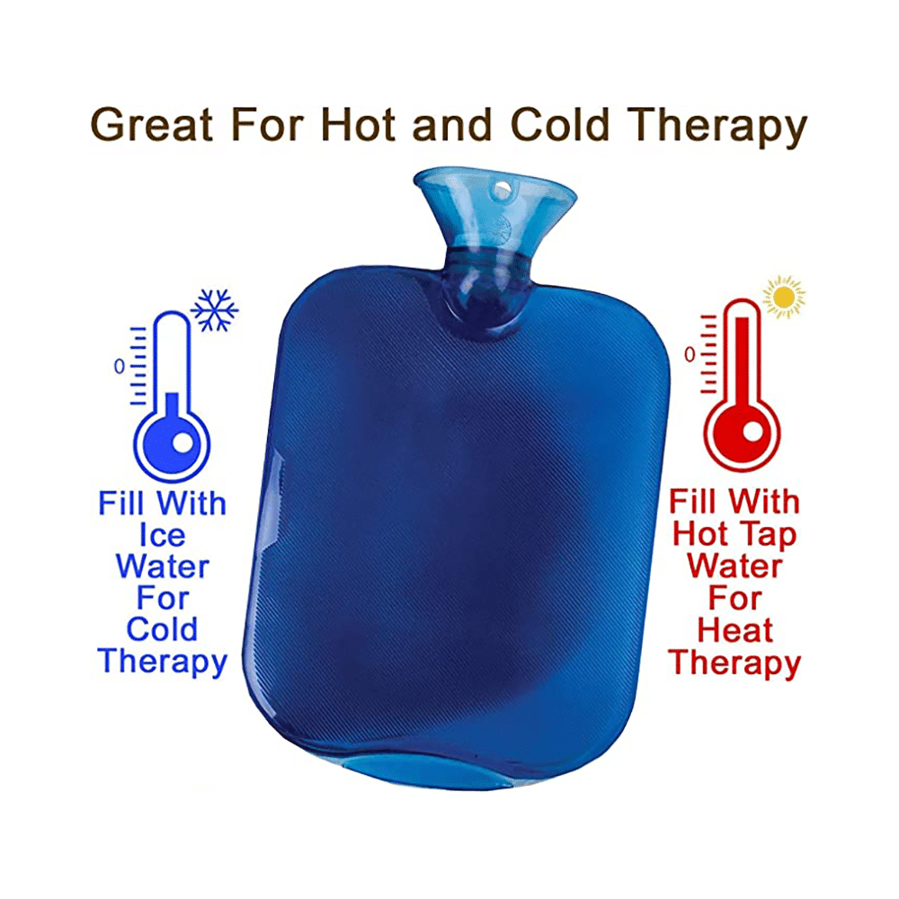 OPQ Gold Metal Cap Hot Water Bag - Image 2