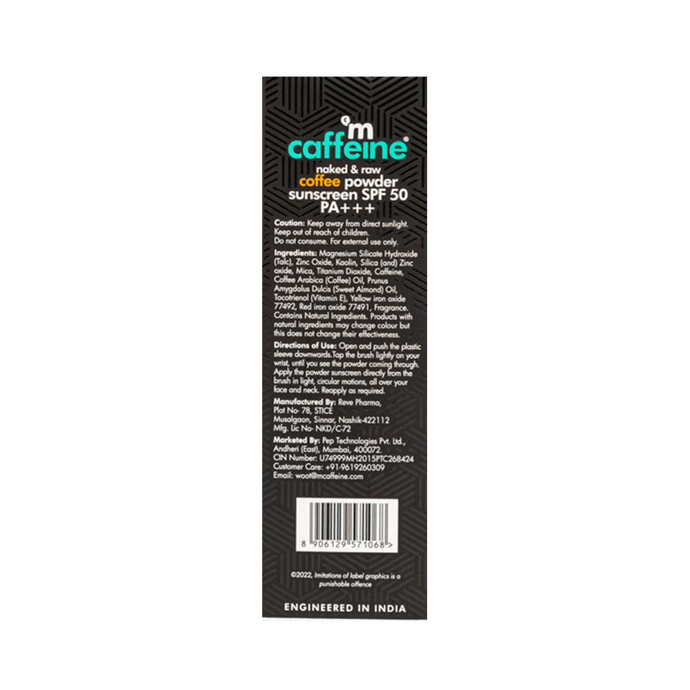 mCaffeine Coffee Powder Sunscreen SPF 50 PA+++ - Image 2
