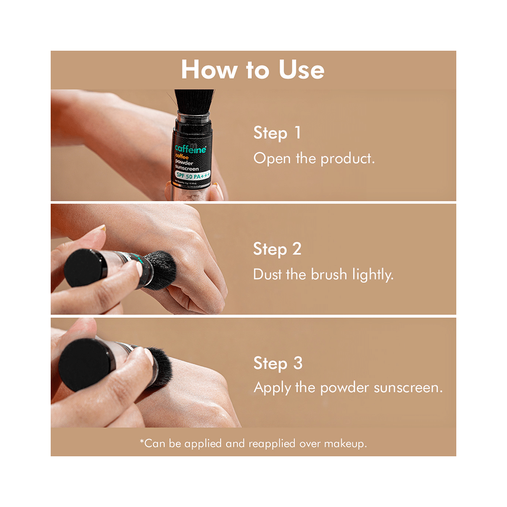 mCaffeine Coffee Powder Sunscreen SPF 50 PA+++ - Image 5