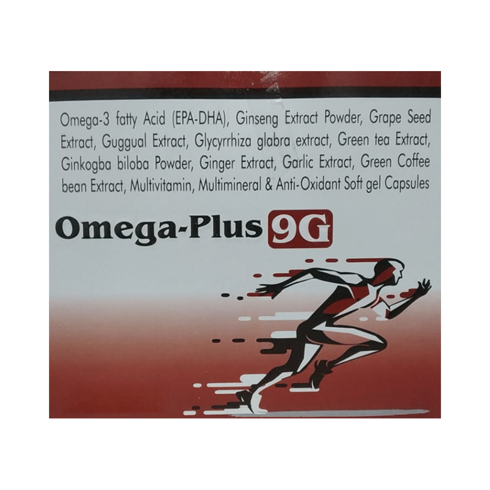 Omega-Plus 9G Softgel Capsule - Image 1