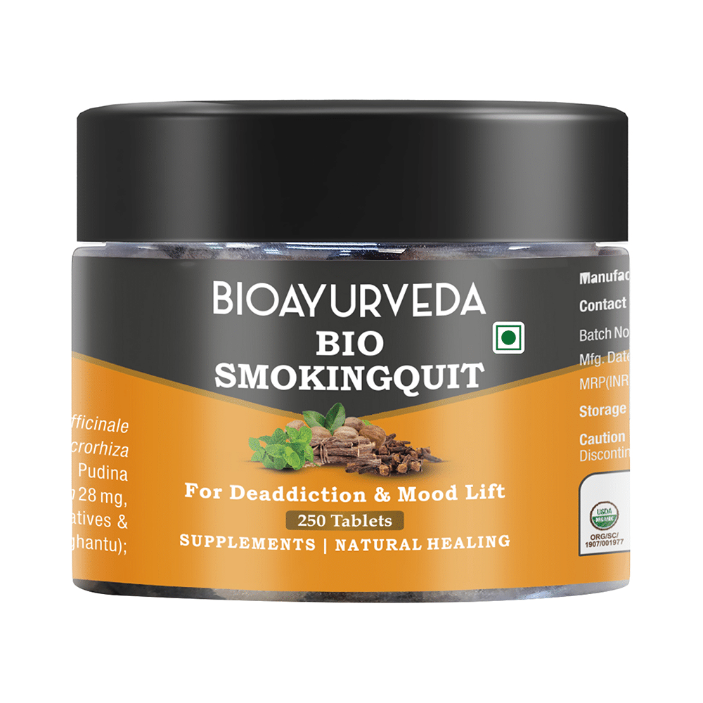 Bioayurveda Bio Smokingquit Tablet - Image 1